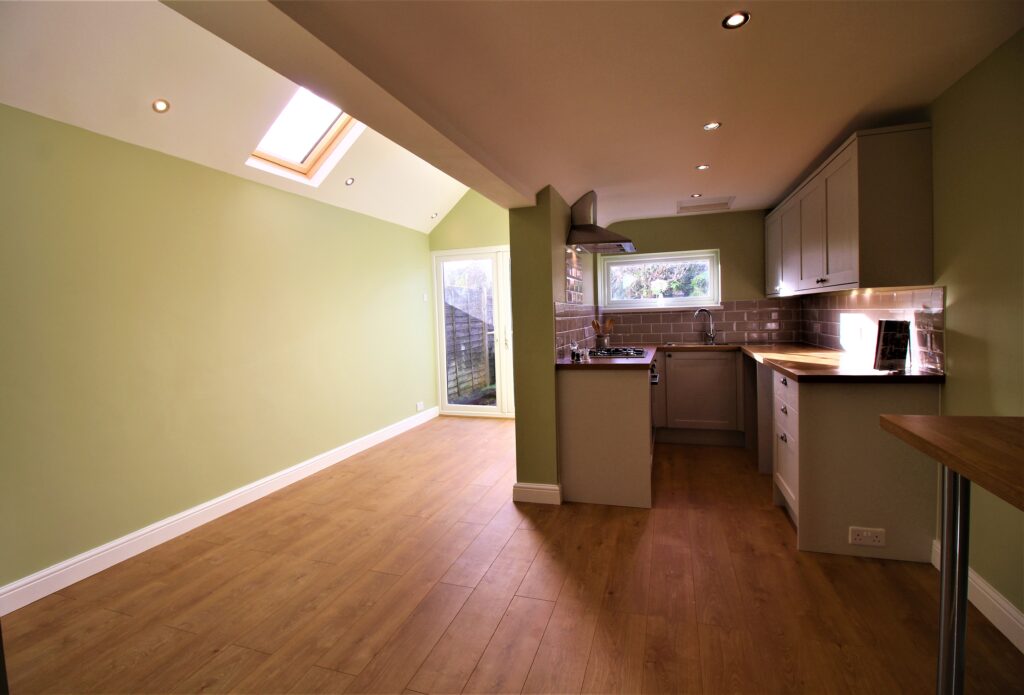 3 bed house refurb kitchen